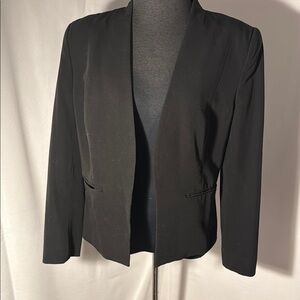 Elegant Fitted Black Women's Blazer. Size 10